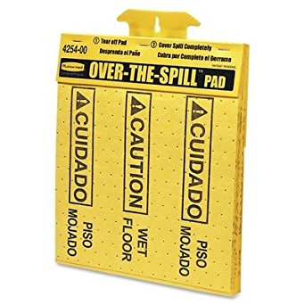 OVER THE SPILL TABLET PAD 25/PK 12PK/CS